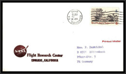 66165 Nasa Flight Research Center Edwards 14/5/1973 USA Espace Space Lettre Cover - United States