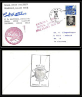 66168 Skylab 1 Ows Initial Control Nasa Station Dandan Guam Agana 15/5/1973 USA Signé Signed Espace Space Lettre Cover - United States