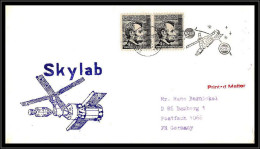 66141 Skylab 1973 USA Espace Space Lettre Cover - United States