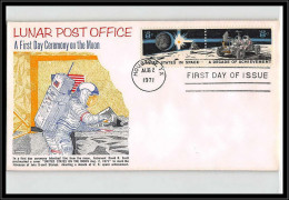 66082 Apollo 15 Ceremony On The Moon 2/8/1971 USA Espace Space Lettre Cover - United States