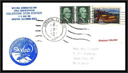 66018 Skylab 4 Launch 16/11/1973 Barstow Goldstone Station USA Espace Space Lettre Cover - United States