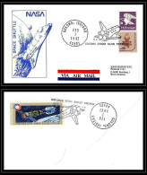 66004 Kokomo 7/2/1982 USA Espace Nasa Space Shuttle Lettre Cover - United States