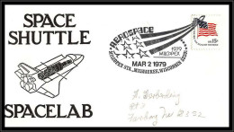 65905 Apollo 10th Anniversary Shuttle Spacelab Aerospace Milcopex'79 Milwaukee 2/3/1979 USA Espace Space Lettre Cover - Stati Uniti