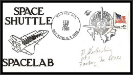 65882 Apollo 10th Anniversary Wespnex Cachet Noir 27/2/1981 White Plains USA Espace Space Spacelab Lettre Cover - Stati Uniti