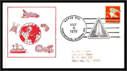 65868 Apollo 11 10th Anniversary Napus Huntsville 6/5/1979 USA Espace Space Lettre Cover - Stati Uniti