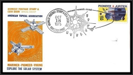 65856 Mariner Pioneer Viking Explore The Solar System 19/10/1975 USA Espace Space Lettre Cover - Stati Uniti