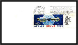65851 Apollo Soyuz 24/7/1975 Greenbelt USA-USSR Russia Espace Space Lettre Cover - Stati Uniti