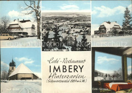 71596747 Hinterzarten Cafe Restaurant Imbery Ansichten Im Schnee Hinterzarten - Hinterzarten