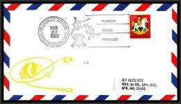 65546 Parforex 80 Pioneer Viking Voyager 29/3/1980 Park Forest USA Espace Space Lettre Cover - United States