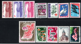 République Du Congo - ( 12  Timbres Oblitere ) - Gebraucht