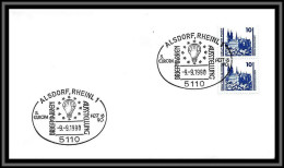 67387 200 Jahre Luftfahrt 7/5/1983 Allemagne Germany Bund Ballon Balloon Espace Space Lettre Cover - Airships