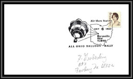 67344 USA Ballon All Ohio Balloon Rallye Marysville 6/9/1980 Ballon Balloon Espace Space Lettre Cover - Fesselballons