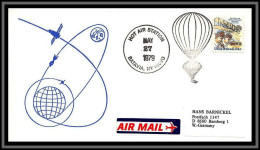 67347 Hot Air Station Batavia 27/5/1979 USA Ballon Balloon Espace Space Lettre Cover - Fesselballons