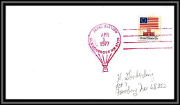 67346 Alpex 79 Albuquerque 1/4/1977 Station USA Ballon Balloon Espace Space Lettre Cover - Fesselballons