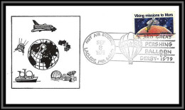 67315 Viking Mission To Mars Laclede Hot Air Station USA Ballon 3rd Great Pershing Balloon Derby 3/9/1979 Espace Space - Airships