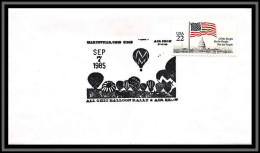 67300 USA Ballon 7/9/1985 Ohio Balloon Rally Espace Space Lettre Cover - Fesselballons