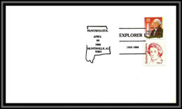 67229 Huntpex Huntsville Explorer 1 30/4/1988 USA Espace Space Lettre Cover - United States