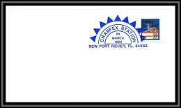 67210 Chaspex Station 20/3/1988 New Port Richey USA Espace Space Lettre Cover - United States