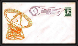 67131 Halley's Comet 4/5/1986 Bangor USA Espace Space Lettre Cover - United States