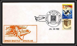 67105 250th Anniversary Washinton Birthday Gadpex Station 10/7/1982 USA Espace Space Lettre Cover - Etats-Unis