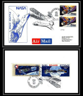 67095 Numéroté 345 Airshow Station Dayton 24/7/1982 USA Espace Space Lettre Cover - United States