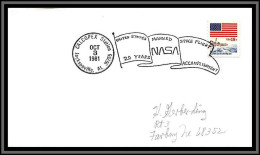 67036 Calcopex Jacksonville 20 Years Manned Space Flight 3/10/1981 USA Espace Lettre Cover - United States