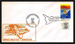 66978 Coalpex Station 6/10/1984 Jacksonville USA Espace Alabama Space Achievements Lettre Cover - Etats-Unis