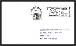 66901 Animal Moufflon 25th Nasa Snniversary Denver 1983 USA Espace Space Lettre Cover - Etats-Unis