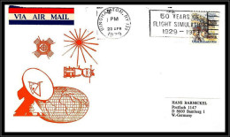 66856 First Interplanetarum Convention 20/4/1979 Binghamton USA Espace Space Lettre Cover - United States