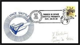 66797 Wespnex Plains 28/11/1980 USA Espace Women In Space Shuttle Program Achievements USA Espace Space Lettre Cover - United States