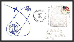 66777 Wespnex Sta White Plains 10th Anniversary Of Apollo 11 19/10/1979 USA Espace Space Lettre Cover - United States