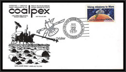 66731 Viking Orbiter Walnut Creek Coalpex 22/7/1978 USA Espace Space Lettre Cover - USA