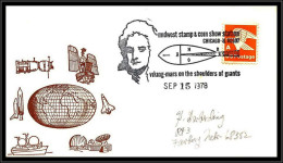 66732 Viking Mars On The Shoulders Of Giants 15/9/1978 USA Espace Space Lettre Cover - USA
