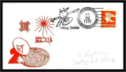 66728 Viking Orbiter Walnut Creek Coalpex 22/7/1978 USA Espace Space Lettre Cover - United States