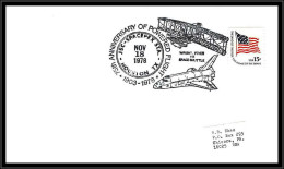 66711 Spacepex 75th Anniversary Of Powered Flight 18/11/1978 USA Espace Space Lettre Cover - United States