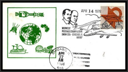 66682 Chicago 17/4/1978 USA Espace Space Shuttle Lettre Cover - USA