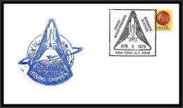 66661 Space Shuttle Achievements Interpex Station New York 1/4/1978 USA Espace Lettre Cover - USA