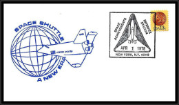 66660 Space Shuttle Achievements Interpex Station New York 1/4/1978 USA Espace Lettre Cover - USA