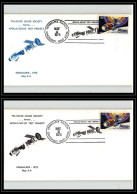 66571 Kenmalpex Apollo Soyuz Test Project 3-4/5/1975 Cincinnati USA Skylab Espace Space Lot 2 Dates Lettre Cover - Etats-Unis