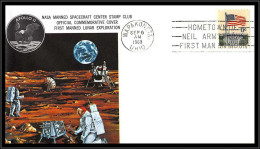 66471 Nasa Apollo 11 Hometown Of Neil Armstrong First Man On Moon Wapakoneta 6/9/1969 USA Espace Space Lettre Cover - United States