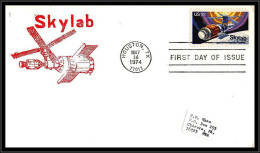 66467 Skylab America's First Manned Space Station Fdc 14/5/1974 USA Espace Space Lettre Cover - United States