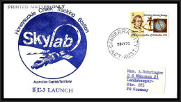 66408 Skylab 3 Launch 28/7/1973 Autralian Antarctic Territory Australia Espace Space Lettre Cover - Océanie