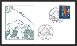 68706 Esnault Pelterie Kourou 30/1/1971 Koln Allemagne Germany Bund Espace Space Lettre Cover - Europa