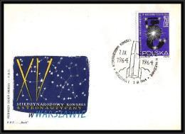 68557 N°1379 Congrès De L'aéeronautique 7/10/1964 Espace Space Pologne Polska Lettre Cover - Europa