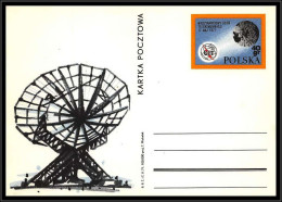 68537 Uit Itu Telecommunications 1971 Neuf Espace Space Pologne Polska Entier Postal Stationery - Europa