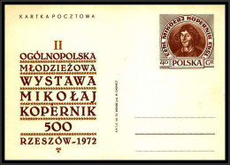 68526 Copernicus Copernic Kopernic 1972 Neuf Espace Space Pologne Polska Entier Postal Stationery - Europa