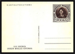 68524 Copernicus Copernic Kopernic 1972 Neuf Espace Space Pologne Polska Entier Postal Stationery - Europa