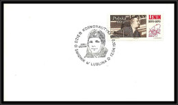 68476 Gagarin Gagarine 12/4/1972 Pologne Polska Espace Space Lettre Cover - Europa