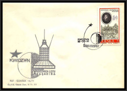 68471 Copernicus Copernic Kopernic 16/5/1971 Kwidzyn Dgansk Pologne Polska Espace Space Lettre Cover - Europa