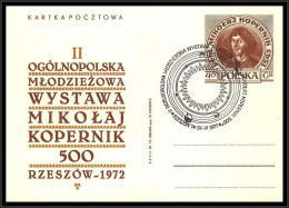 68433 Copernicus Copernic Kopernic 24/9/1972 Pologne Polska Espace Space Entier Stationery - Europe